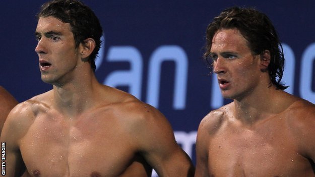 Ryan and Michael, when they see that some unattended gold medal is up for grabs.