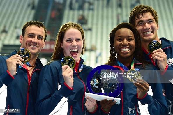 I intended to put the Netherlands' photo here, but Nathan Adrian's cuteness won.