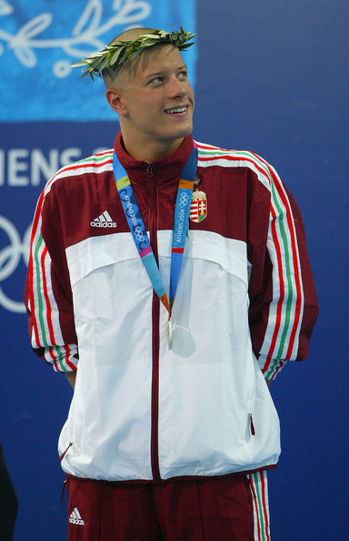 Daniel Gyurta at the Athens Olympics, after Laszlo Czeh recommended him his barber.