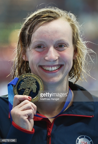 Awesome Katie Ledecky is awesome